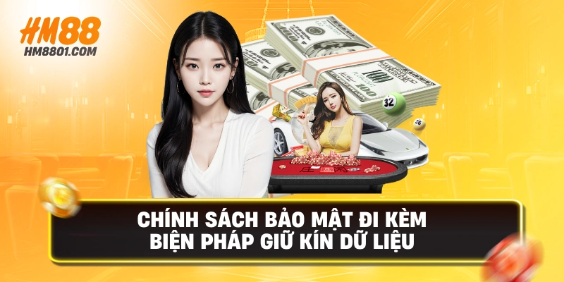 Chính sách bảo mật đi kèm biện pháp giữ kín dữ liệu
